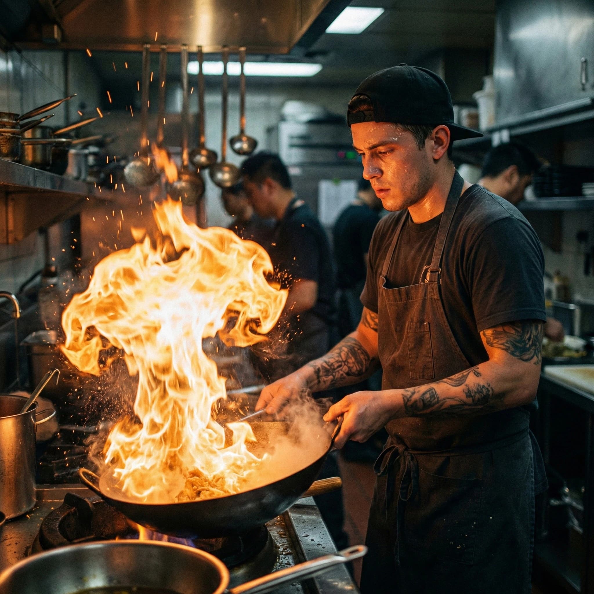 Chef weeat em ação